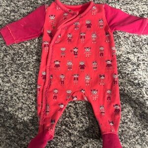 Little Marc Jacobs pink and Red Kids Footie with Character Prints
